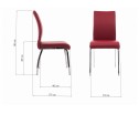 Стул Arsen красный в Набережных Челнах
