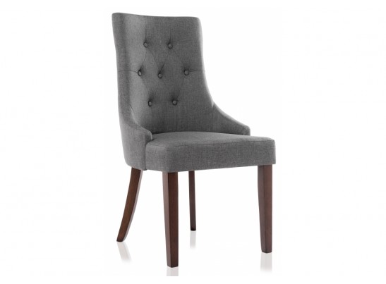 Стул Elegance dark walnut / fabric grey в Набережных Челнах