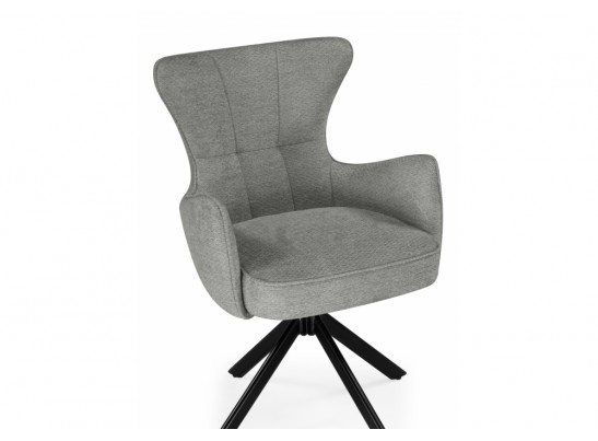 Стул на металлокаркасе Atlanta gray / black крутящийся в Набережных Челнах