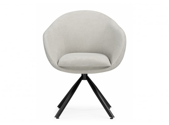 Стул на металлокаркасе Бартон 1 ткань мадера 3 / черный матовый в Набережных Челнах