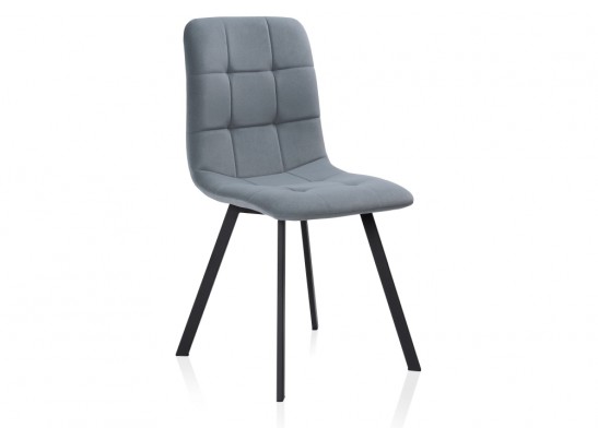 Стул на металлокаркасе Bruk gray / black в Набережных Челнах