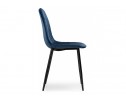 Стул на металлокаркасе Capri dark blue / black в Набережных Челнах