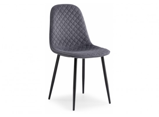Стул на металлокаркасе Capri gray / black в Набережных Челнах