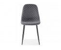 Стул на металлокаркасе Capri gray / black в Набережных Челнах