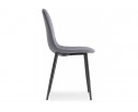 Стул на металлокаркасе Capri gray / black в Набережных Челнах