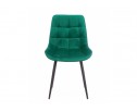 Стул на металлокаркасе Челси 360 К зеленый (zd 667) / черный в Набережных Челнах