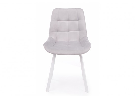 Стул на металлокаркасе Челси П светло-серый (zd 960) / белый в Набережных Челнах