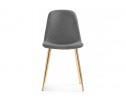 Стул на металлокаркасе Dabl dark gray / gold в Набережных Челнах