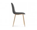 Стул на металлокаркасе Dabl dark gray / gold в Набережных Челнах