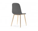 Стул на металлокаркасе Dabl dark gray / gold в Набережных Челнах