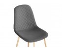Стул на металлокаркасе Dabl dark gray / gold в Набережных Челнах