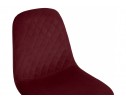 Стул на металлокаркасе Dabl wine red в Набережных Челнах