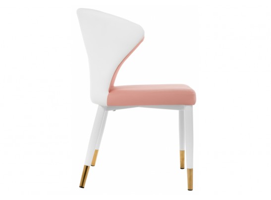 Стул на металлокаркасе Darcy white / pink в Набережных Челнах
