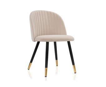 Стул на металлокаркасе Gabi бежевый