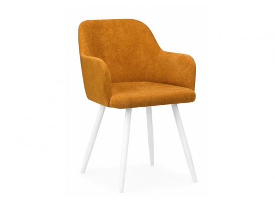 Стул на металлокаркасе Инфини 360 терракота (ocean 015) / белый в Набережных Челнах