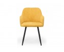 Стул на металлокаркасе Инфини горчичный (ocean 016) / черный в Набережных Челнах