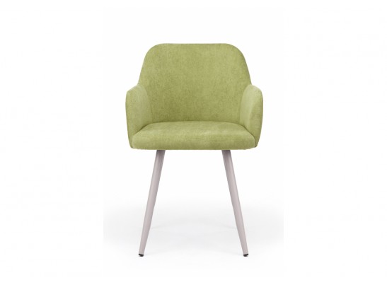 Стул на металлокаркасе Инфини зеленый (ocean 013) / серый в Набережных Челнах