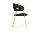 Стул на металлокаркасе Kamelia black / gold в Набережных Челнах