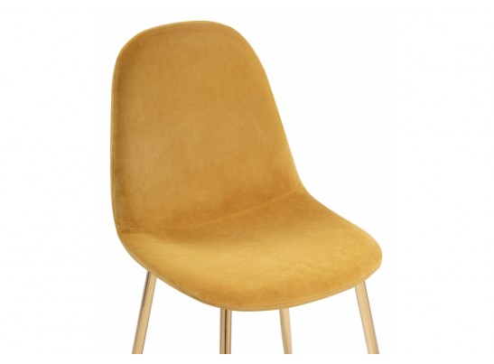 Стул на металлокаркасе Lilu 1 yellow / gold в Набережных Челнах