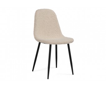 Стул на металлокаркасе Lilu white / black