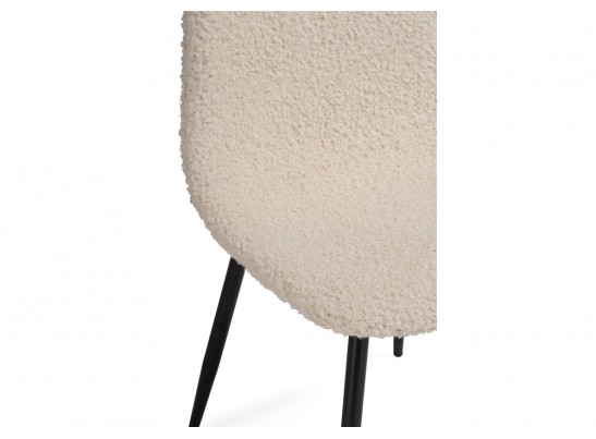 Стул на металлокаркасе Lilu white / black в Набережных Челнах