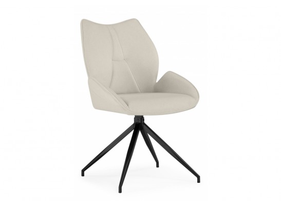Стул на металлокаркасе Miranda 360 крутящийся beige / black в Набережных Челнах
