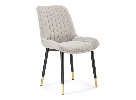 Стул на металлокаркасе Seda 1 latte / black / gold в Набережных Челнах