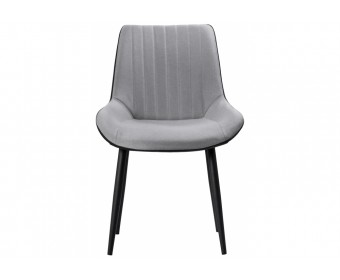 Стул на металлокаркасе Seda black / light gray