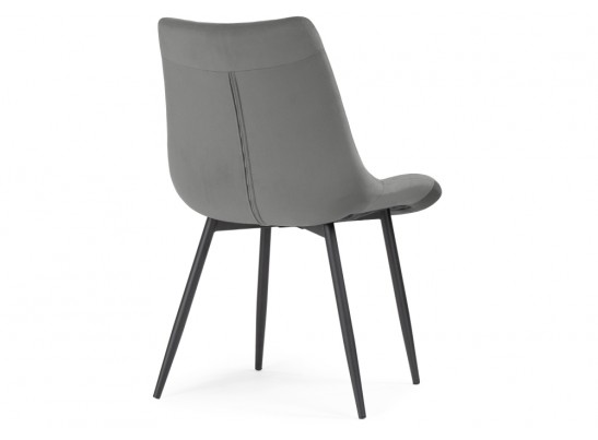 Стул на металлокаркасе Sidra dark gray / black в Набережных Челнах