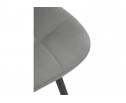 Стул на металлокаркасе Sidra dark gray / black в Набережных Челнах