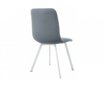 Стул на металлокаркасе Sling white / gray