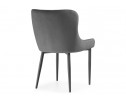 Стул на металлокаркасе Teo dark gray / black в Набережных Челнах
