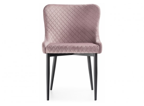 Стул на металлокаркасе Teo light purple / black в Набережных Челнах