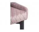Стул на металлокаркасе Teo light purple / black в Набережных Челнах