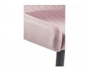 Стул на металлокаркасе Teo light purple / black в Набережных Челнах