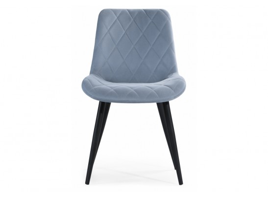 Стул на металлокаркасе Fox light blue / black в Набережных Челнах