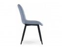 Стул на металлокаркасе Fox light blue / black в Набережных Челнах