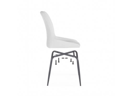 Стул на металлокаркасе Lado white / black в Набережных Челнах