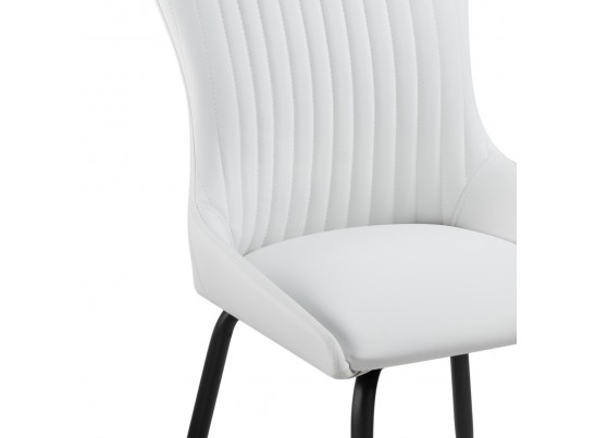Стул на металлокаркасе Lado white / black в Набережных Челнах