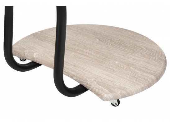 Журнальный столик Андромеда черный матовый / филадельфия грей в Набережных Челнах