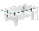 Журнальный столик CT1-052 110х60х45 white в Набережных Челнах