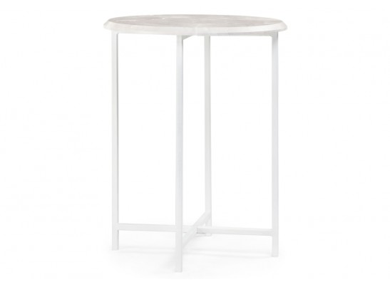 Журнальный столик Грейс мрамор серый / белый в Набережных Челнах