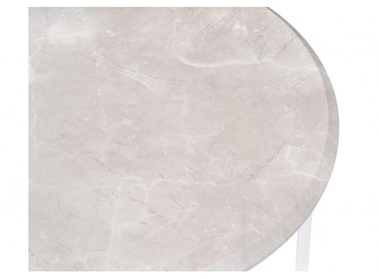 Журнальный столик Грейс мрамор серый / белый в Набережных Челнах