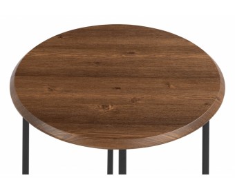 Журнальный столик Грейс орех кантри / черный