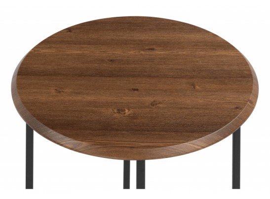 Журнальный столик Грейс орех кантри / черный в Набережных Челнах