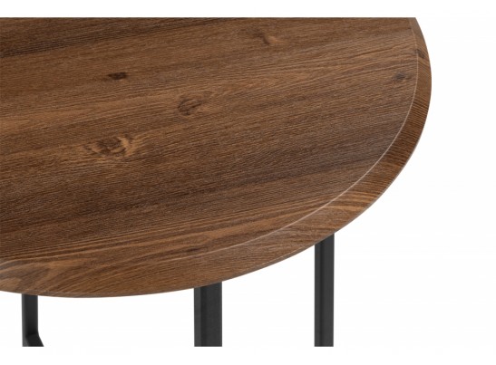 Журнальный столик Грейс орех кантри / черный в Набережных Челнах