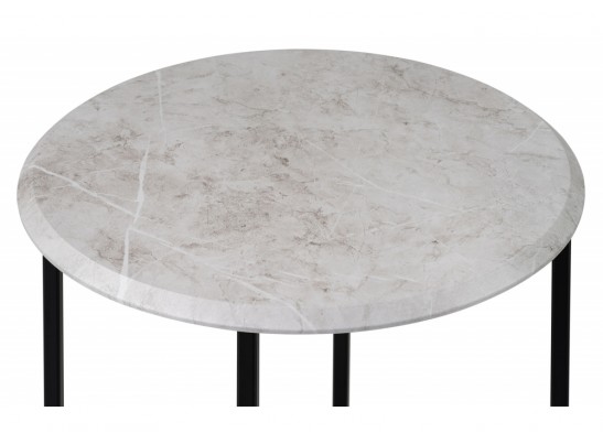 Журнальный столик Манеттия мрамор белый в Набережных Челнах
