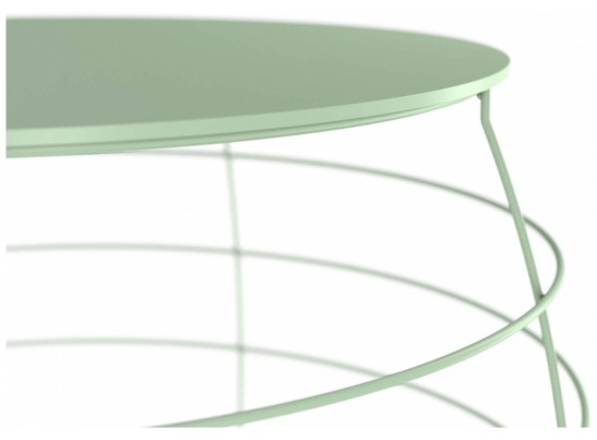 Журнальный столик SHT-CT77 бразо / мятный в Набережных Челнах