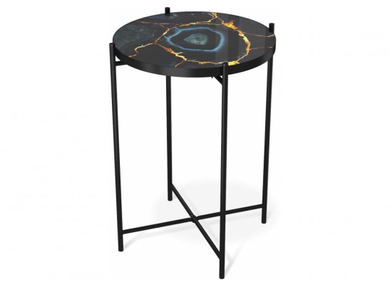 Журнальный столик SHT-CT8-3 титановый кварц / черный муар в Набережных Челнах