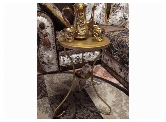 Журнальный столик Sheffilton SHT-CT10-1 золото в Набережных Челнах